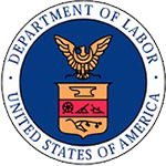 department of labor in USA logo